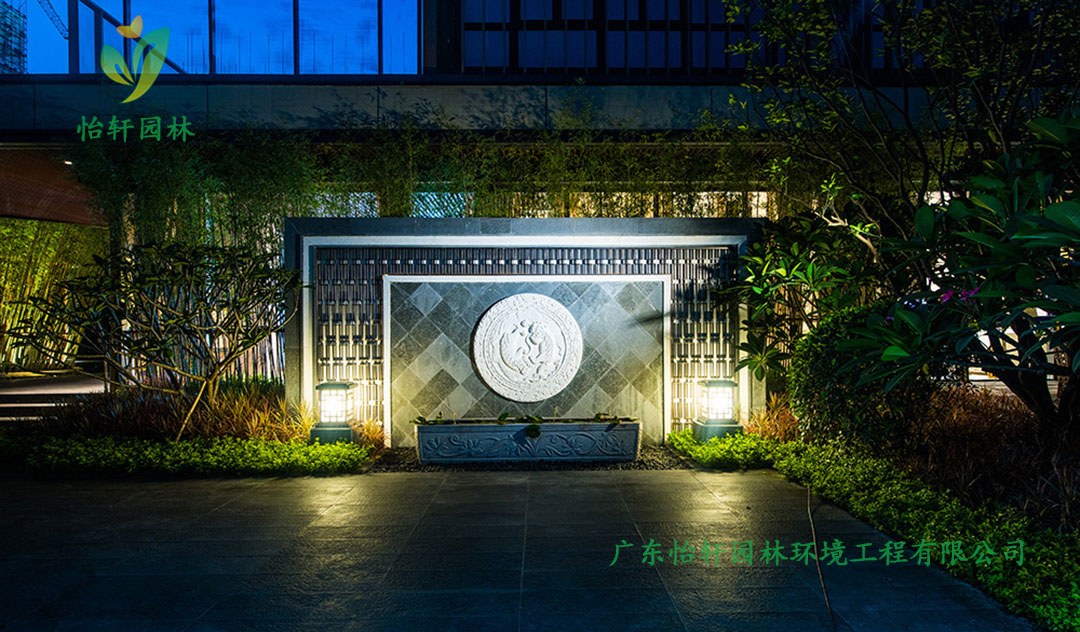 佛山保利諾丁山示范區綠化景觀設計案例實景圖