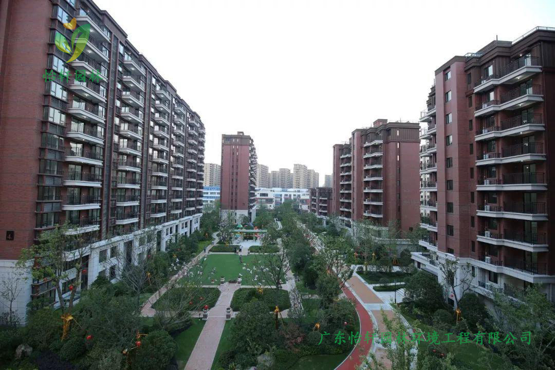 杭州遠洋萬和四季小區綠化工程效果圖