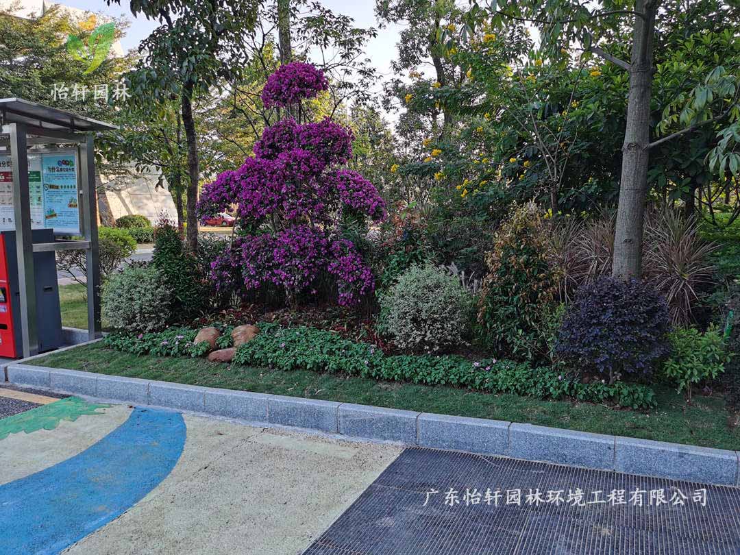 佛山瀚藍綠電固廢處理工廠綠化養護